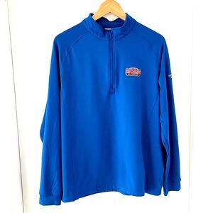 Levelwear Mens Size L Golf Performance Pullover Neshanic Valley 1/4 Zip Stretch
